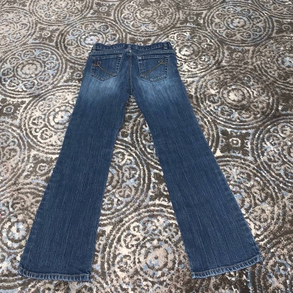 girls size 8 bootcut stretch children’s place